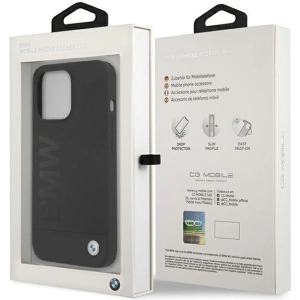 Wholesale BMW BMHCP13LSLBLBK Apple iPhone 13 Pro black hardcase Silicone Signature Logo - BMW479 - {ean13} - Hurt
