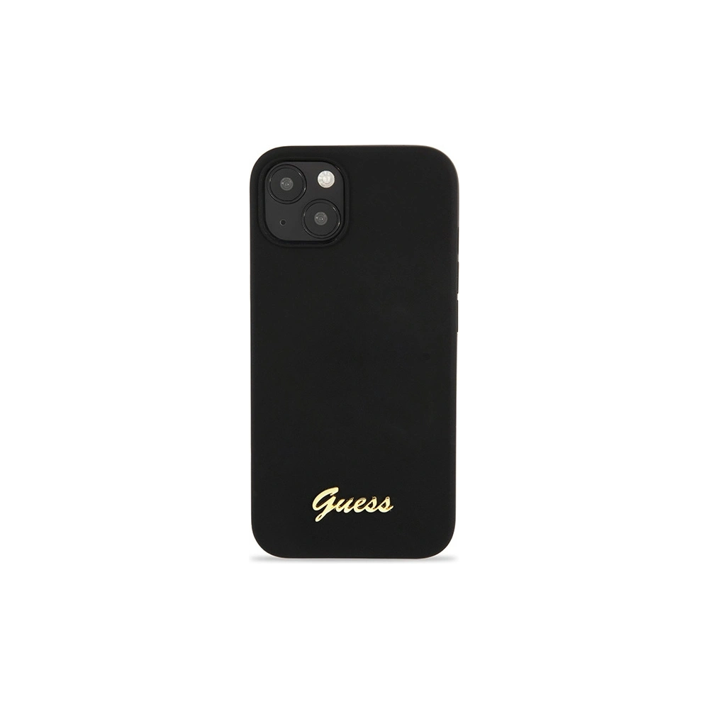 Hurtownia GSM - Etui Guess GUHCP13MLSLMGBK Apple iPhone 13 schwarz hardcase Silikon Script Gold Logo - GUE2633 - {ean13} - Hurt