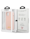 Hurtownia GSM - Etui Guess GUHCP13MLSLMGLP Apple iPhone 13 roz cu lumina/roz deschis hardcase din silicon Script Logo Aurit - GUE2634 - {ean13} - Hurt