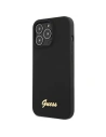 Hurtownia GSM - Etui Guess GUHCP13XLSLMGBK Apple iPhone 13 Pro Max černé/hardcase silikon Script Gold Logo - GUE2635 - {ean13} - Hurt