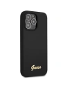 Hurtownia GSM - Etui Guess GUHCP13XLSLMGBK Apple iPhone 13 Pro Max černé/hardcase silikon Script Gold Logo - GUE2635 - {ean13} - Hurt