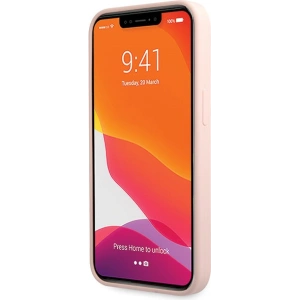 Hurtownia GSM - Etui Guess GUHCP13XLSLMGLP Apple iPhone 13 Pro Max roz light / hardcase din silicon cu logo auriu - GUE2636 - {ean13} - Hurt