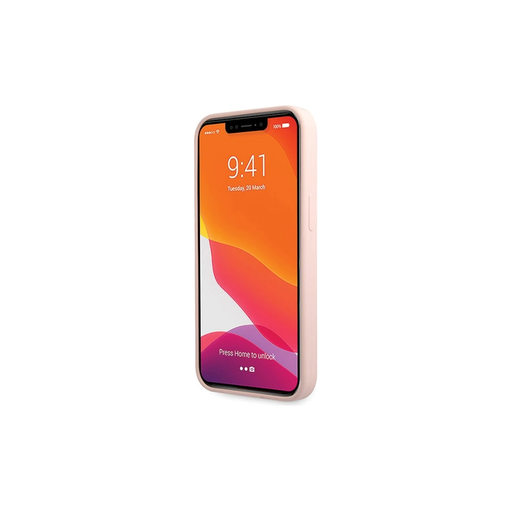 Hurtownia GSM - Etui Guess GUHCP13XLSLMGLP Apple iPhone 13 Pro Max roz light / hardcase din silicon cu logo auriu - GUE2636 - {ean13} - Hurt