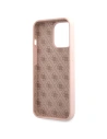 Hurtownia GSM - Etui Guess GUHCP13XLSLMGLP Apple iPhone 13 Pro Max jasnorůžový/light pink hardcase silikonový Script Gold Logo - GUE2636 - {ean13} - Hurt