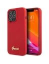 Hurtownia GSM - Guess Apple Case GUHCP13XLSLMGRE iPhone 13 Pro Max rot/burgunderfarbenes Hartschalenetui Silikon Vintage Gold Logo - GUE2637 - {ean13} - Hurt