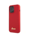 Hurtownia GSM - Guess Apple Case GUHCP13XLSLMGRE iPhone 13 Pro Max rot/burgunderfarbenes Hartschalenetui Silikon Vintage Gold Logo - GUE2637 - {ean13} - Hurt