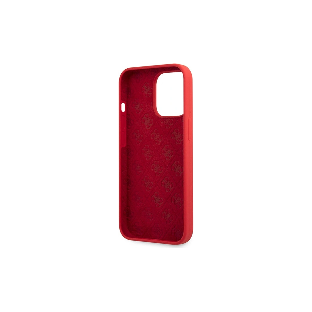 Hurtownia GSM - Etui Guess GUHCP13XLSLMGRE Apple iPhone 13 Pro Max červený/burgundský tvrdý kryt silikon Vintage Gold Logo - GUE2637 - {ean13} - Hurt
