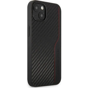 Hurtownia GSM - Etui Mercedes AMG AMHCP13MDEBK Apple iPhone 13 czarny/black hardcase Leather&Carbon Red Stitching - MRS77 - {ean13} - Hurt