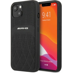 Hurtownia GSM - Etui Mercedes AMG AMHCP13MOSDBK Apple iPhone 13 czarny/black hardcase Leather Curved Lines - MRS78 - {ean13} - Hurt