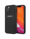 Etui Mercedes AMG AMHCP13MOSDBK Apple iPhone 13 schwarz/hardcase Leder Kurvige Linien