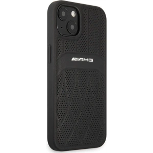 Hurtownia GSM - Etui Mercedes AMG AMHCP13MOSDBK Apple iPhone 13 czarny/black hardcase Leather Curved Lines - MRS78 - {ean13} - Hurt