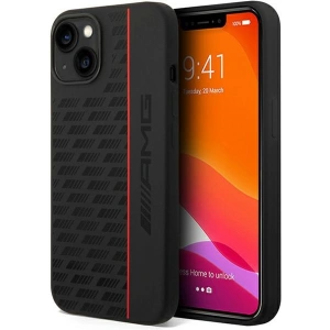 Hurtownia GSM - Etui Mercedes AMG AMHCP14S2SPCK Apple iPhone 14 czarny/black hardcase Silicone Carbon Pattern - MRS79 - {ean13} - Hurt