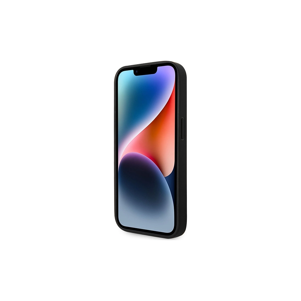 Hurtownia GSM - Etui Mercedes AMG AMHMP14LOSDBK Apple iPhone 14 Pro fekete/hardcase bőr ívelt vonalak MagSafe - MRS80 - {ean13} - Hurt