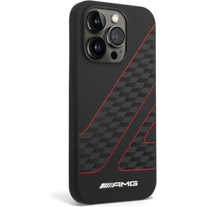 Hurtownia GSM - Etui Mercedes AMG AMHMP14X2SCFR Apple iPhone 14 Pro Max czarny/black hardcase Checkered Flag Pattern MagSafe - MRS81 - {ean13} - Hurt