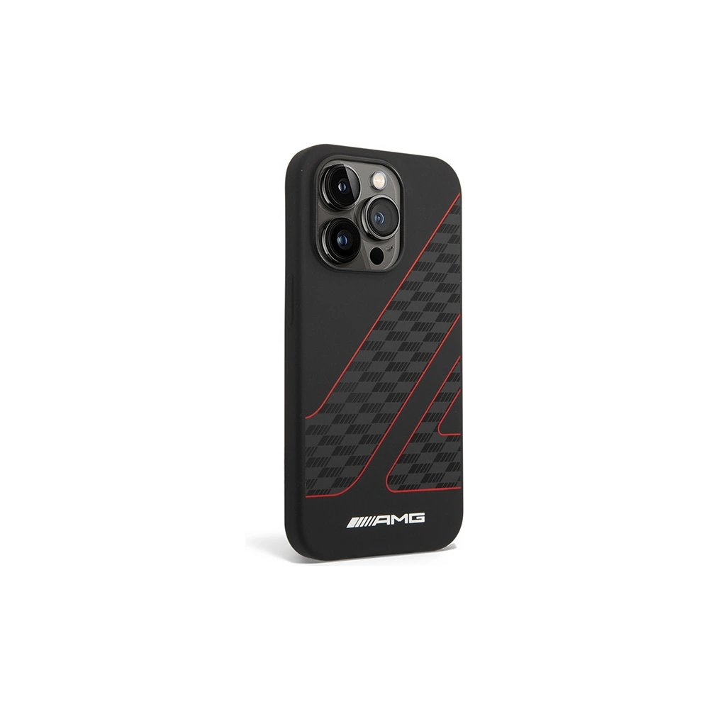 Hurtownia GSM - Etui Mercedes AMG AMHMP14X2SCFR Apple iPhone 14 Pro Max černý/black hardcase Checkered Flag Pattern MagSafe - MRS81 - {ean13} - Hurt