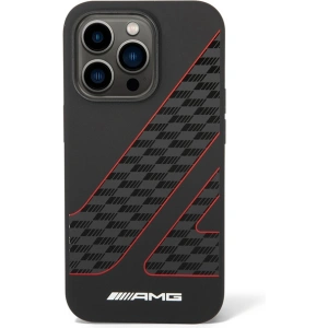 Hurtownia GSM - Etui Mercedes AMG AMHMP14X2SCFR Apple iPhone 14 Pro Max czarny/black hardcase Checkered Flag Pattern MagSafe - MRS81 - {ean13} - Hurt
