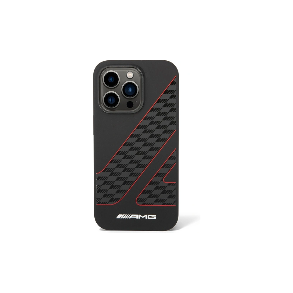 Hurtownia GSM - Etui Mercedes AMG AMHMP14X2SCFR Apple iPhone 14 Pro Max schwarz/black hardcase Checkered Flag Pattern MagSafe - MRS81 - {ean13} - Hurt