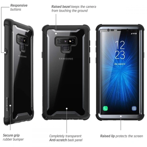 Etui Supcase IBLSN Ares Galaxy Note 9 Black