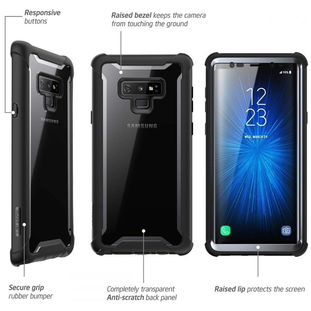 Hurtownia GSM - Etui Supcase IBLSN Ares Galaxy Note 9 černé - SPC009BLK - {ean13} - Hurt