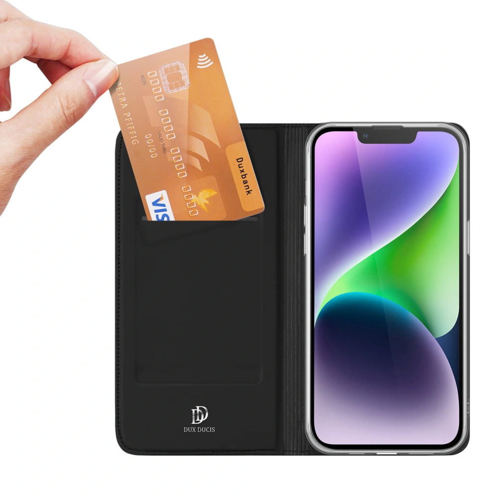 Hurtownia GSM - Dux Ducis Skin Pro tok Apple iPhone 15 Plus / 14 Plus fekete - DDS1773 - {ean13} - Hurt