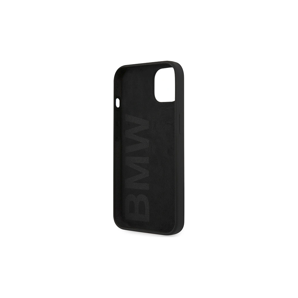 Hurtownia GSM - Etui BMW BMHCP13MSLBLBK Apple iPhone 13 fekete hardcase szilikon Signature Logo - BMW482 - {ean13} - Hurt