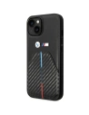 Hurtownia GSM - Etui BMW BMHCP14S22NSTB Apple iPhone 14 negru/black Stamped Tricolor Stripe - BMW483 - {ean13} - Hurt