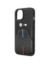 Hurtownia GSM - Etui BMW BMHCP14S22NSTB Apple iPhone 14 negru/black Stamped Tricolor Stripe - BMW483 - {ean13} - Hurt