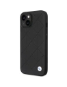 Hurtownia GSM - Etui BMW BMHCP14S22RQDK Apple iPhone 14 schwarz/black Leder gesteppt - BMW484 - {ean13} - Hurt
