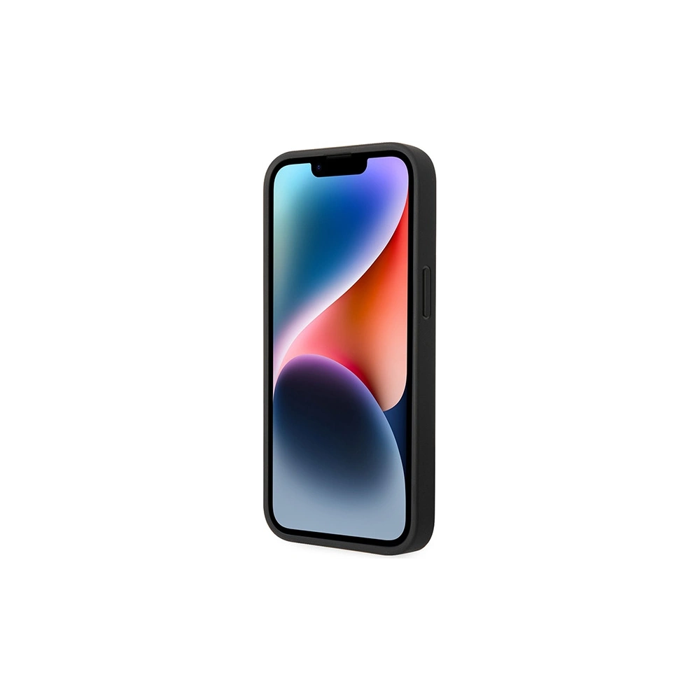 Hurtownia GSM - Etui BMW BMHCP14S22RQDK Apple iPhone 14 černé/black kožené prošívané - BMW484 - {ean13} - Hurt