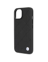 Hurtownia GSM - Etui BMW BMHCP14S22RQDK Apple iPhone 14 schwarz/black Leder gesteppt - BMW484 - {ean13} - Hurt