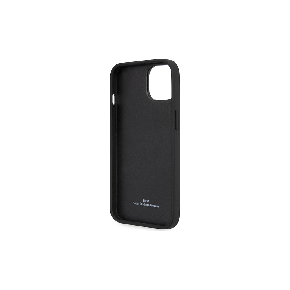 Hurtownia GSM - Etui BMW BMHCP14S22RQDK Apple iPhone 14 schwarz/black Leder gesteppt - BMW484 - {ean13} - Hurt