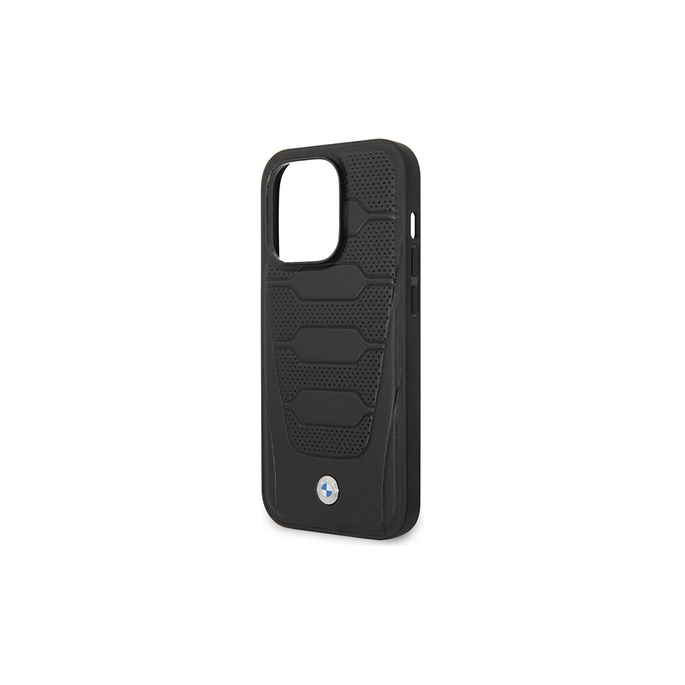 Hurtownia GSM - Etui BMW BMHCP14X22RPSK Apple iPhone 14 Pro Max schwarz/schwarzes Leder Sitzmuster - BMW486 - {ean13} - Hurt