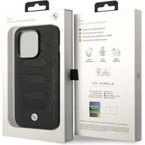 BMW BMHCP14X22RPSK Apple iPhone 14 Pro Max black Leather Seats Pattern