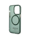 Hurtownia GSM - Etui Guess GUHMP14LHTCMA Apple iPhone 14 Pro zielony/khaki hard case Gold Outline Translucent MagSafe - GUE2638 - {ean13} - Hurt