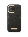 Wholesale Guess GUHMP14LSAPSTK Apple iPhone 14 Pro black hardcase Peony Logo Plate MagSafe - GUE2639 - {ean13} - Hurt