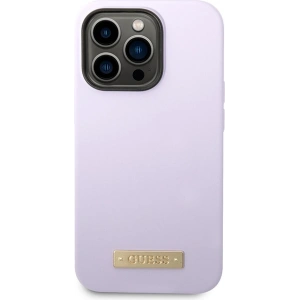 Hurtownia GSM - Etui Guess GUHMP14LSBPLU Apple iPhone 14 Pro violet/hard case din silicon cu logo MagSafe - GUE2640 - {ean13} - Hurt