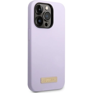 Hurtownia GSM - Etui Guess GUHMP14LSBPLU Apple iPhone 14 Pro violet/hard case din silicon cu logo MagSafe - GUE2640 - {ean13} - Hurt