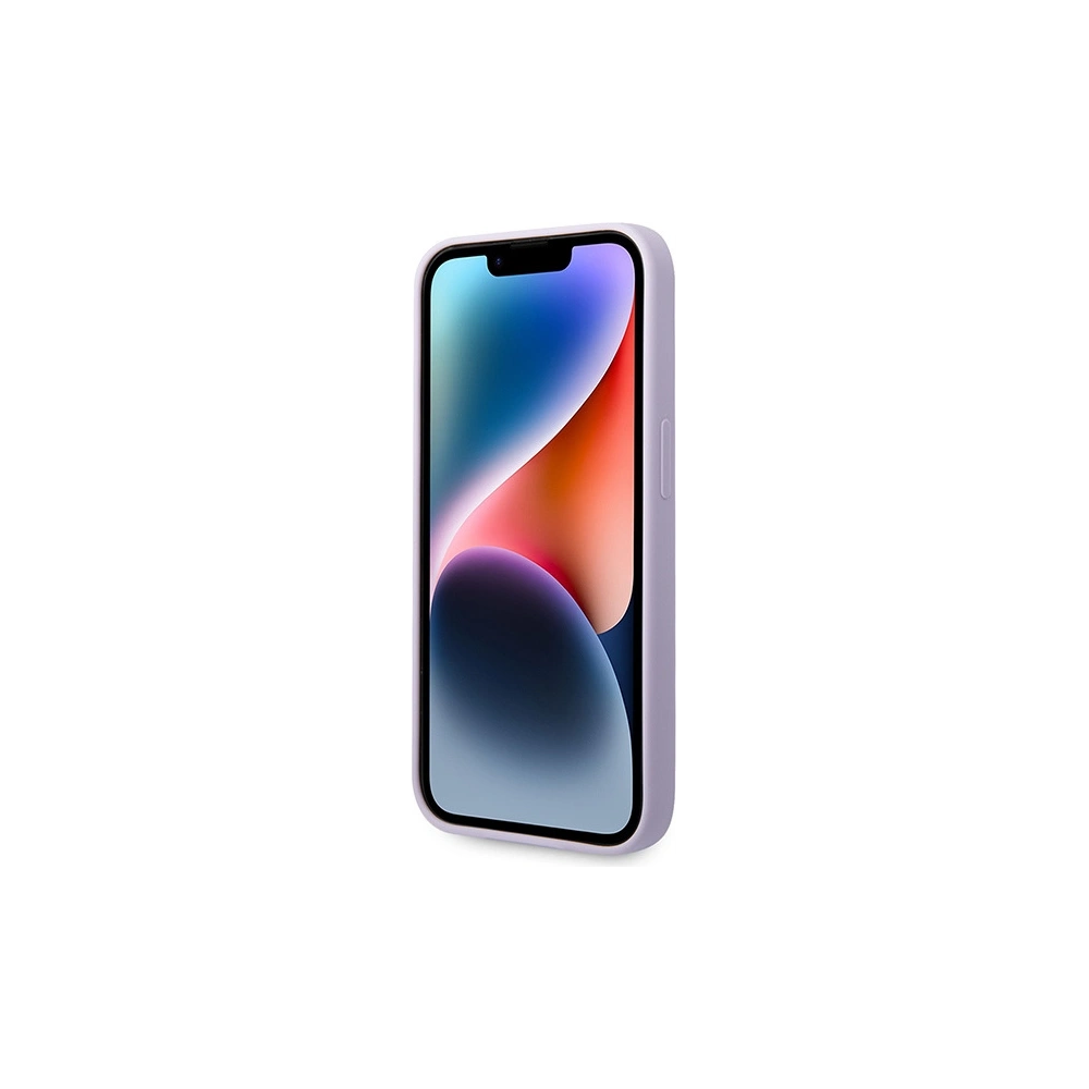 Hurtownia GSM - Etui Guess GUHMP14LSBPLU Apple iPhone 14 Pro fialové/purple tvrdé pouzdro silikonová deska MagSafe - GUE2640 - {ean13} - Hurt