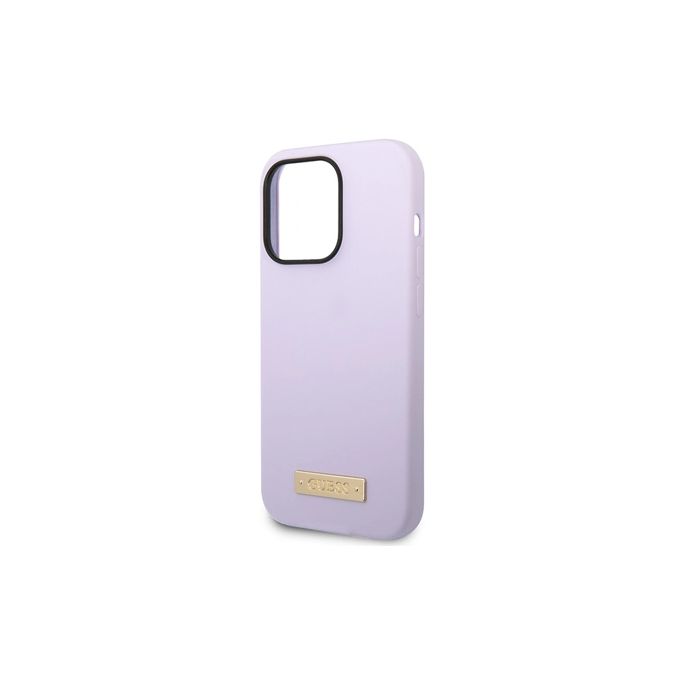 Hurtownia GSM - Etui Guess GUHMP14LSBPLU Apple iPhone 14 Pro violet/hard case din silicon cu logo MagSafe - GUE2640 - {ean13} - Hurt
