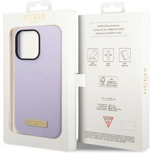 Hurtownia GSM - Etui Guess GUHMP14LSBPLU Apple iPhone 14 Pro violet/hard case din silicon cu logo MagSafe - GUE2640 - {ean13} - Hurt