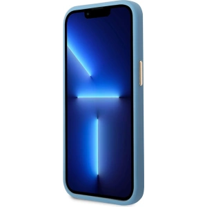 Hurtownia GSM - Etui Guess GUHMP14LU4GPRB Apple iPhone 14 Pro albastru/blue hard case 4G Logo Plate MagSafe - GUE2641 - {ean13} - Hurt
