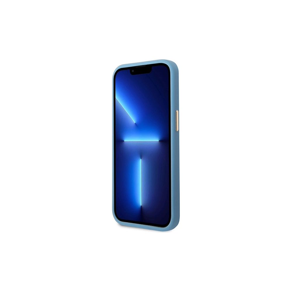 Hurtownia GSM - Etui Guess GUHMP14LU4GPRB Apple iPhone 14 Pro albastru/blue hard case 4G Logo Plate MagSafe - GUE2641 - {ean13} - Hurt