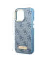 Hurtownia GSM - Etui Guess GUHMP14LU4GPRB Apple iPhone 14 Pro albastru/blue hard case 4G Logo Plate MagSafe - GUE2641 - {ean13} - Hurt