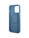 Hurtownia GSM - Etui Guess GUHMP14LU4GPRB Apple iPhone 14 Pro albastru/blue hard case 4G Logo Plate MagSafe - GUE2641 - {ean13} - Hurt