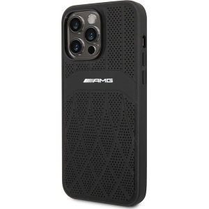 Hurtownia GSM - Etui Mercedes AMG AMHMP14XOSDBK Apple iPhone 14 Pro Max schwarz/hardcase Leder Curved Lines MagSafe - MRS82 - {ean13} - Hurt