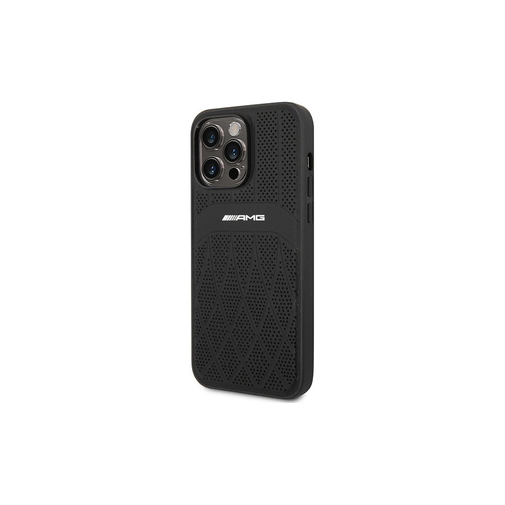 Hurtownia GSM - Etui Mercedes AMG AMHMP14XOSDBK Apple iPhone 14 Pro Max schwarz/hardcase Leder Curved Lines MagSafe - MRS82 - {ean13} - Hurt