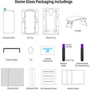 Hurtownia GSM - Pohodlné sklo s UV lepidlem Whitestone Dome Glass Samsung Galaxy S10e Clear - WSD027 - {ean13} - Hurt