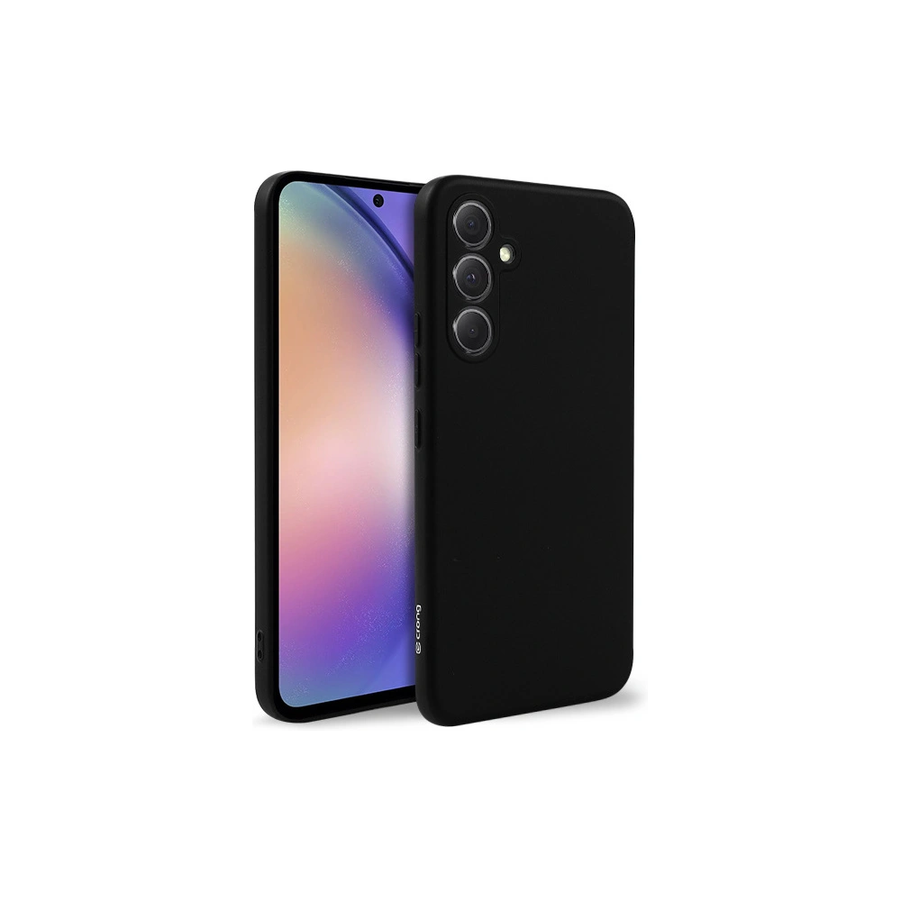 Hurtownia GSM - Etui Crong Color Cover Samsung Galaxy A54 5G (czarny) - CRG602 - {ean13} - Hurt