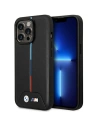 BMW BMHMP14L22PVTK Apple iPhone 14 Pro black Quilted Tricolor MagSafe