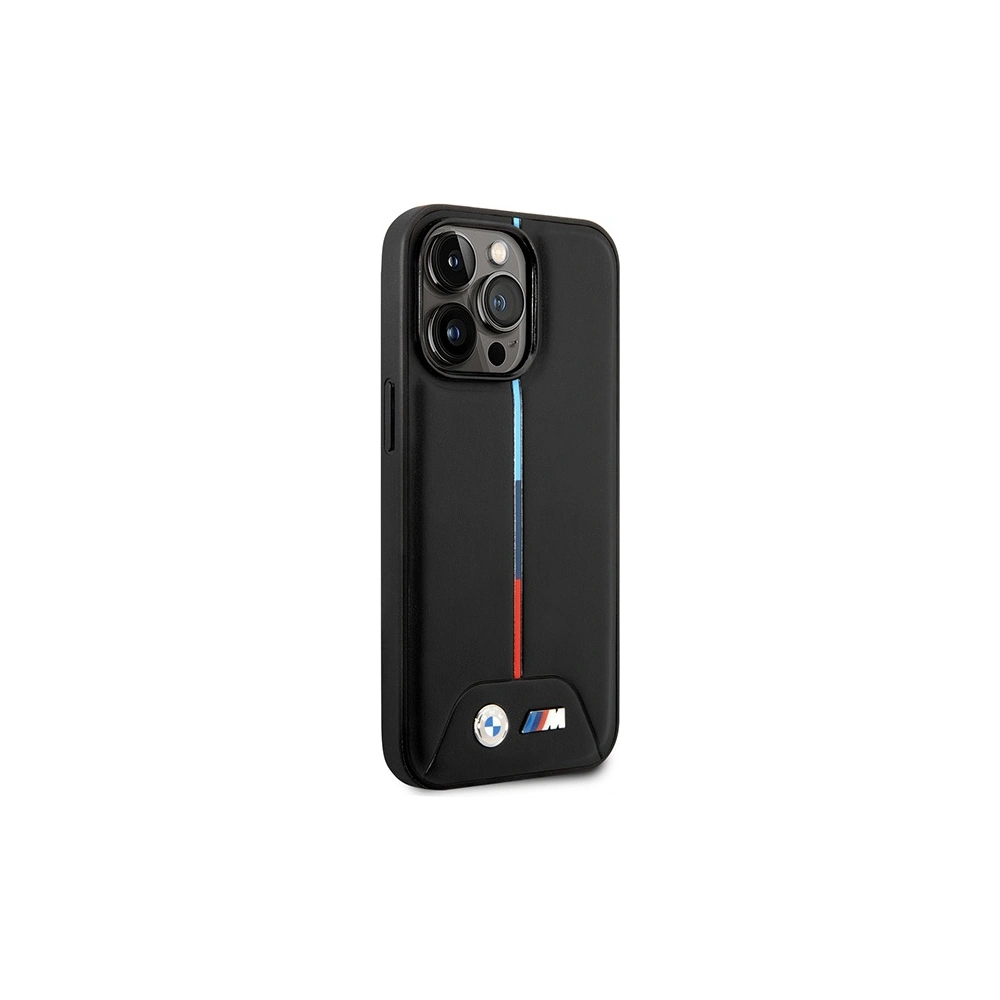 Wholesale BMW BMHMP14L22PVTK Apple iPhone 14 Pro black Quilted Tricolor MagSafe - BMW487 - {ean13} - Hurt